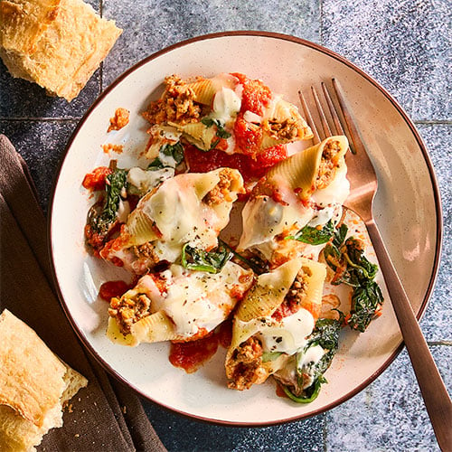 Bolognese Stuffed Shells