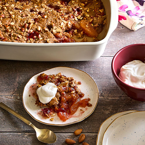 Apple-Cranberry Dump Cake