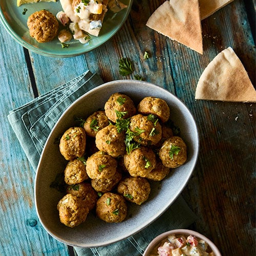 Lemon-Garlic Turkey Meatballs