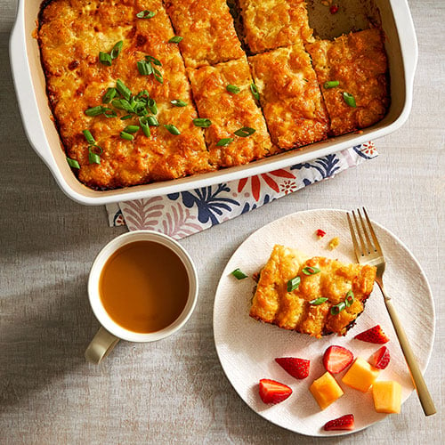 Tater Tot Casserole with Sausage