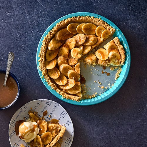 Bananas Foster Tart