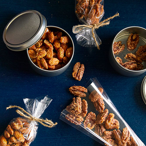 Sweet & Spicy Candied Nuts