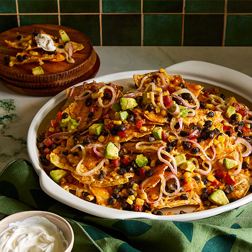 Vegetarian Nachos 