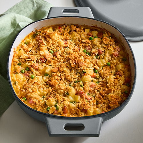 Cheesy Ham and Potato Casserole