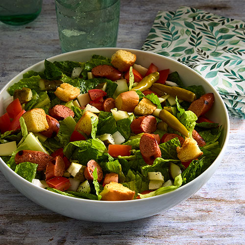 Hot Dog Salad 