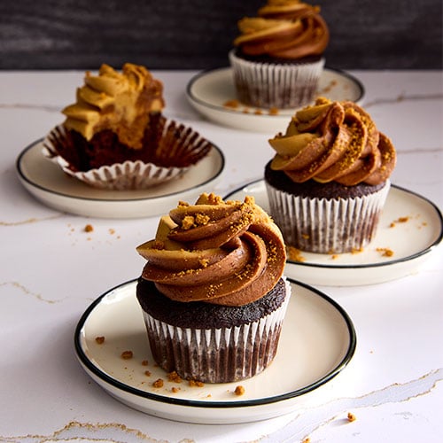 Cookie Butter Cupcakes