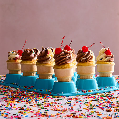 Cupcake Cones 