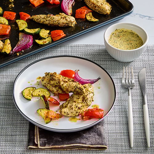 Sheet Pan Chimichurri Chicken