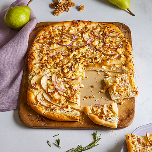 Gorgonzola Pear Flatbread