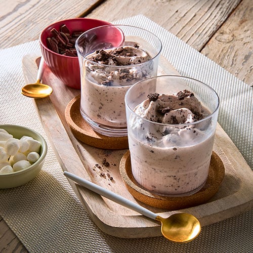Mint Chocolate Chip Blended Ice Cream