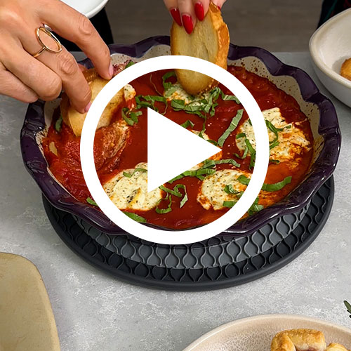 Play Baked Goat Cheese & Marinara Video