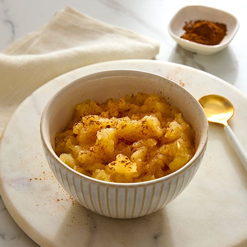 Deliciously Golden Applesauce