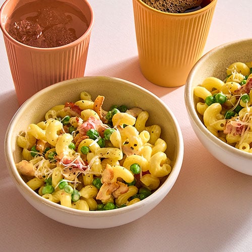 Cheesy Bacon Pasta 