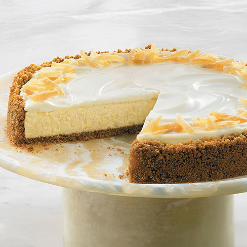 Crystallized Ginger Cheesecake