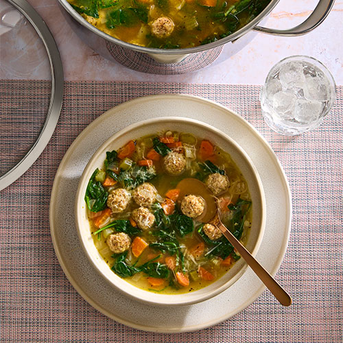 Mini Meatball Soup