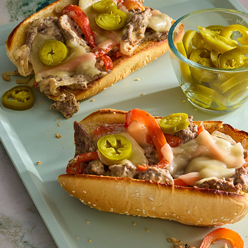 Philly Cheesesteak Sandwiches