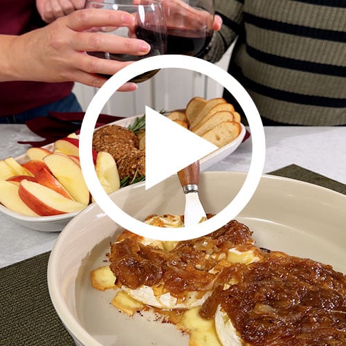 Play Caramelized Onion Baked Brie Video