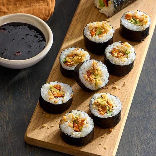 Sweet Potato Sushi Roll