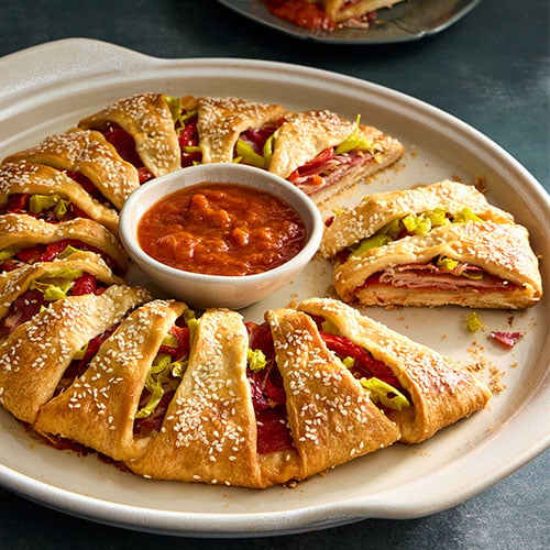 Hot Italian Sandwich Ring