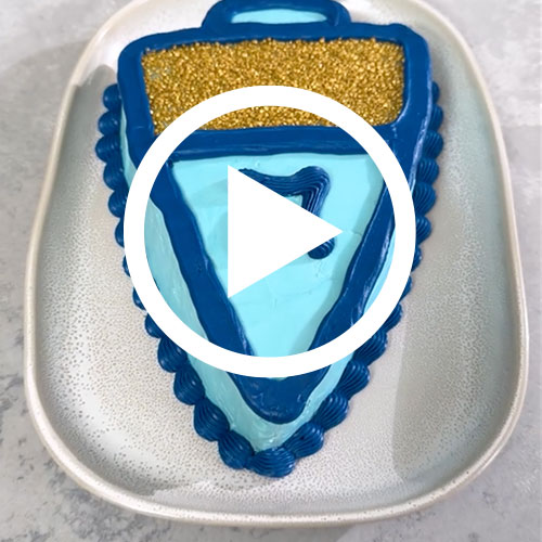 Play Dreidel Decorated Cake Video