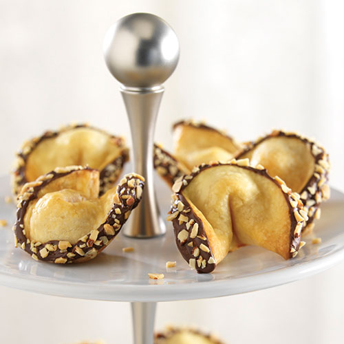 Almond-Filled Fortune Cookies