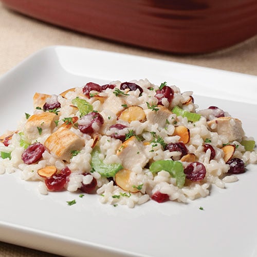 Autumn Risotto with Chicken & Cranberries