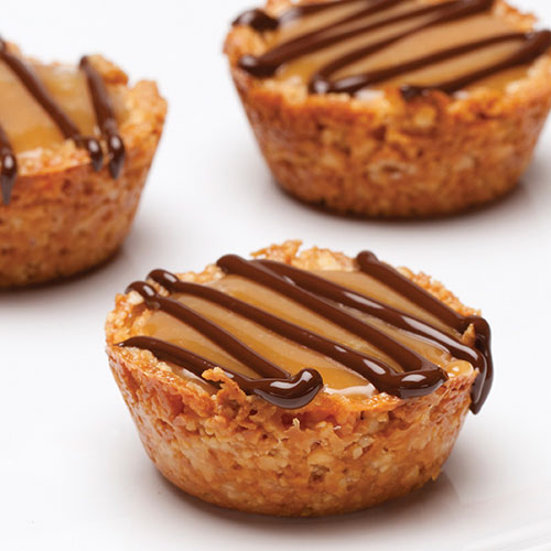 Caramel-Filled Cashew Cups
