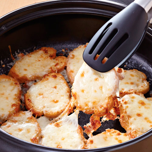 Cheesy Bruschetta