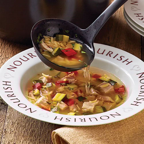 Chicken & Orzo Soup Recipes Pampered Chef Canada Site