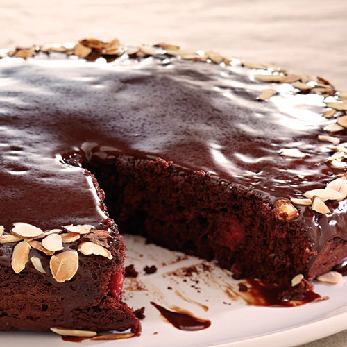 Chocolate-Cherry Skillet Cake