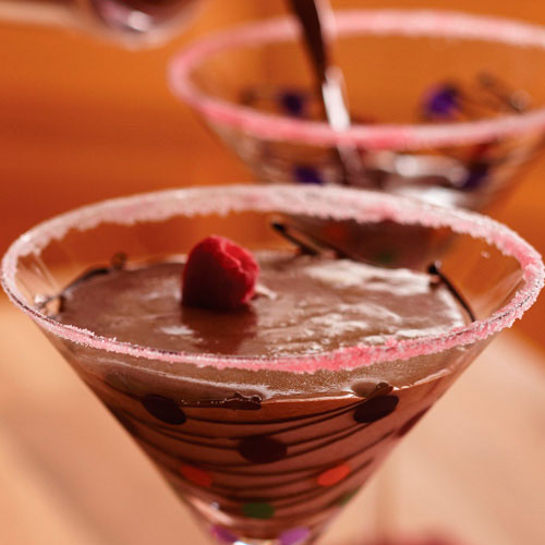 Chocolate-Raspberry Martinis