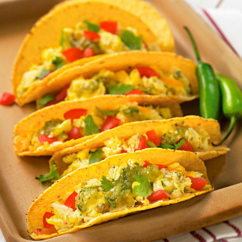 Crunchy Breakfast Tacos