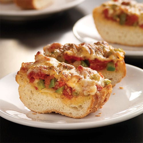 Crusty French Bread Pizza Bites