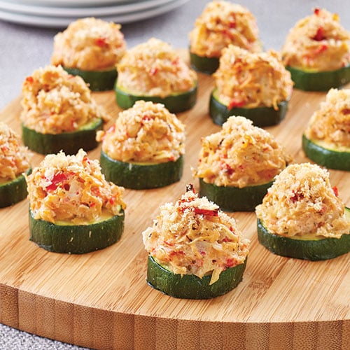 Greek Artichoke Zucchini Rounds