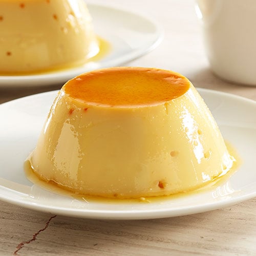 Individual Caramel Flans