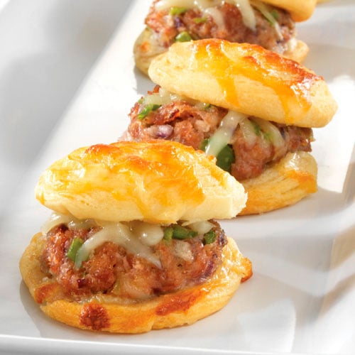 Italian Meatball Mini Burgers