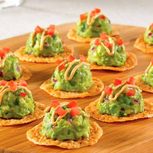 Mexican Cheese Crisps with Avocado