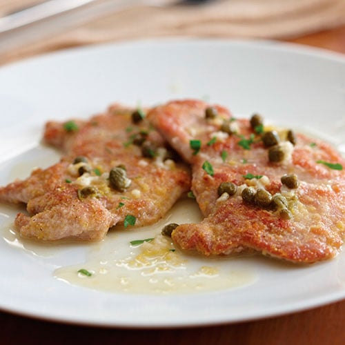 Pork Tenderloin Piccata