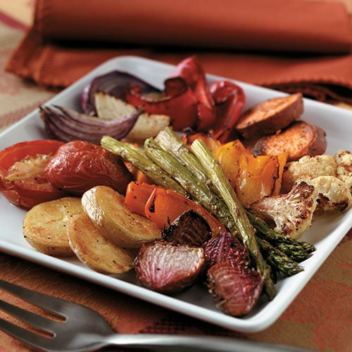 Roasted Spring Vegetables