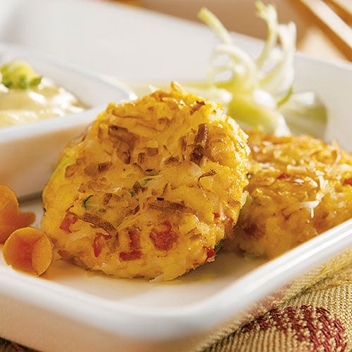 Sizzling Coconut Shrimp Cakes