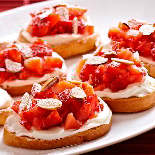 Strawberry Bruschetta