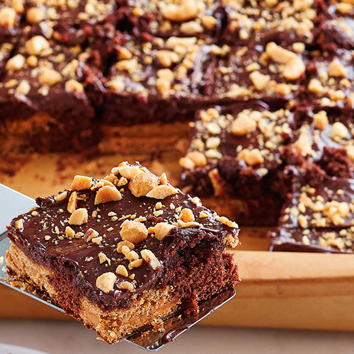 Stuffed Peanut Butter Cookie Bars