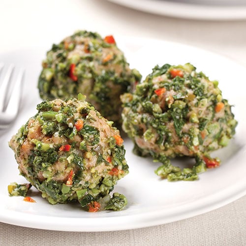 Tapenade-Turkey Meatballs