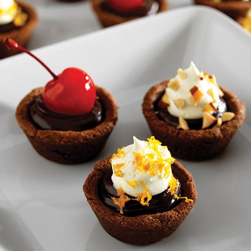 Truffle Brownie Cups