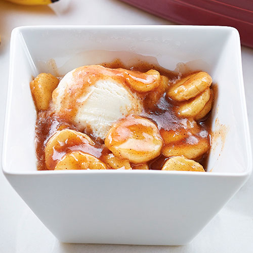 Warm Bananas Foster