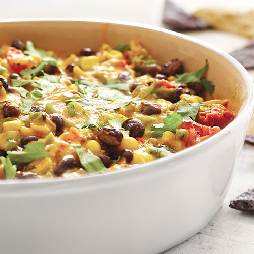 Warm Southwest Vegetable Dip
