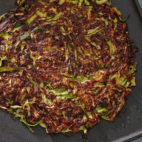 Speedy Zucchini Hashbrowns