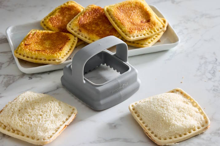 ham and cheese sandwiches made with the Cut-N-Seal