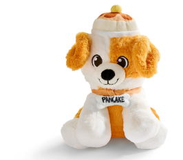 plush stuffed toy pancake the puppy